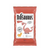 Chrupki kukurydziane bezglutenowe z ketchupem 50g BIOSAURUS BIO