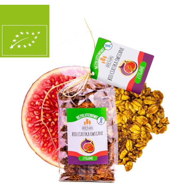 Ciastka owsiane z figami 150g IRENKI BIO