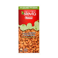 Czekolada KETO mleczna z migdałami bez cukru 125g TORRAS