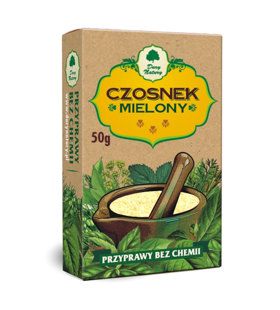 Czosnek mielony 50g DARY NATURY