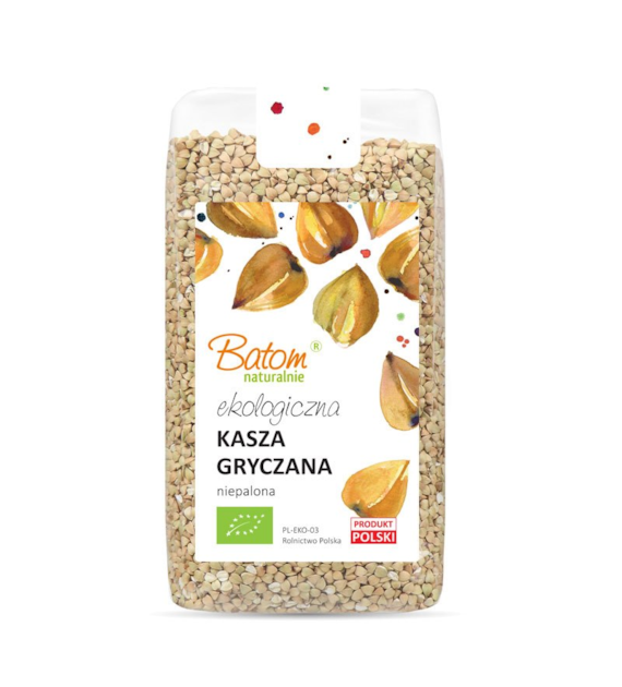 Kasza gryczana niepalona 500g BATOM BIO