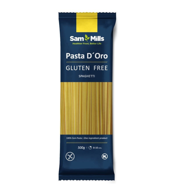 Makaron kukurydziany spaghetti bezglutenowy 500g SAM MILLS