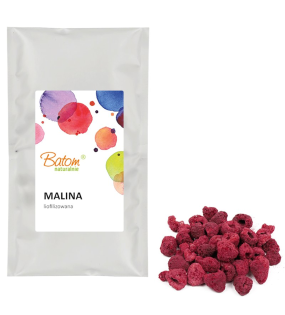 Owoce liofilizowane Malina 20g BATOM