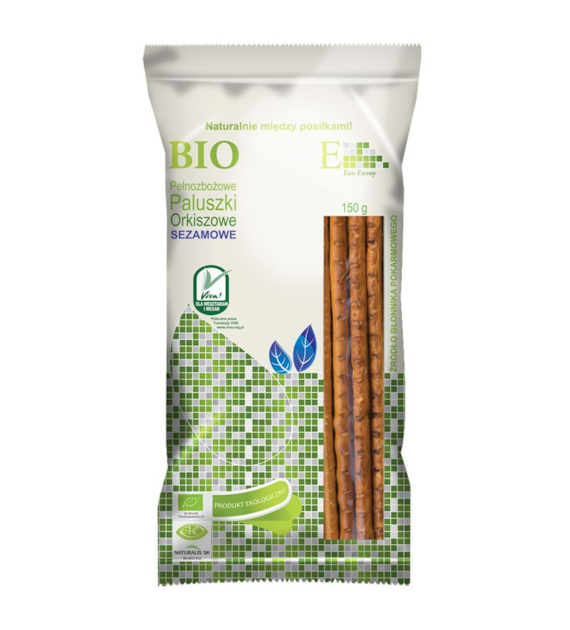 Paluszki orkiszowe z sezamem 150g ECO ENVOY BIO