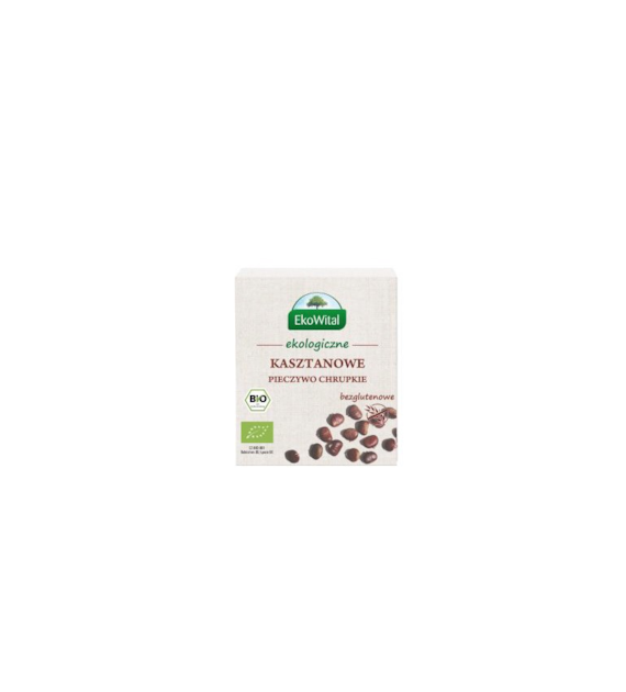Pieczywo chrupkie ryżowe / kasztanowe bezglutenowe 100g EKOWITAL BIO