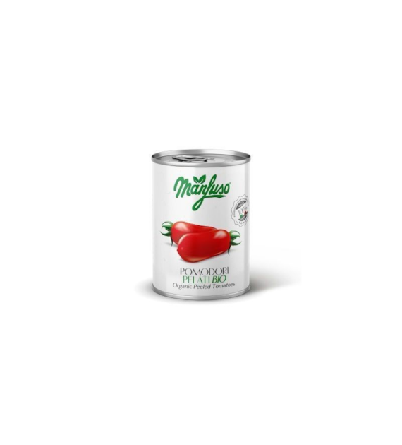 Pomidory całe puszka 400g MANFUSO BIO