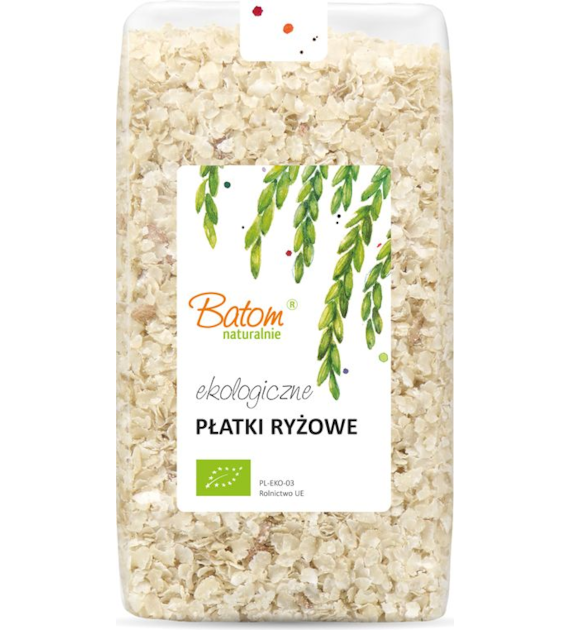 Płatki ryżowe 500g BATOM BIO