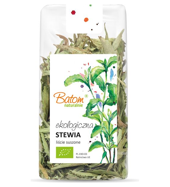Stewia liście suszone 20g BATOM BIO