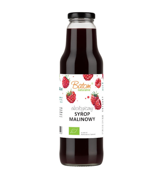 Syrop malinowy 750ml BATOM BIO