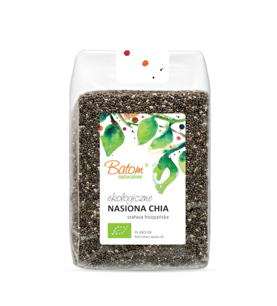 Szałwia hiszpańska Chia nasiona 400g BATOM BIO