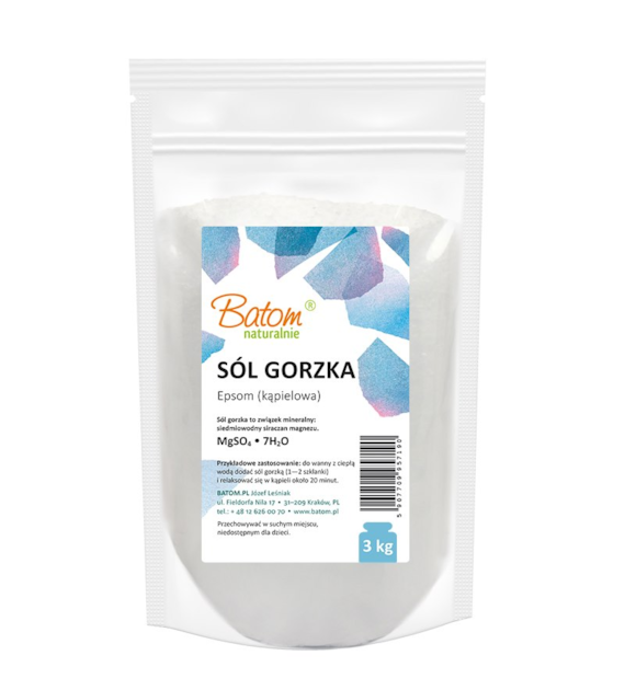 Sól gorzka Epsom 3kg BATOM