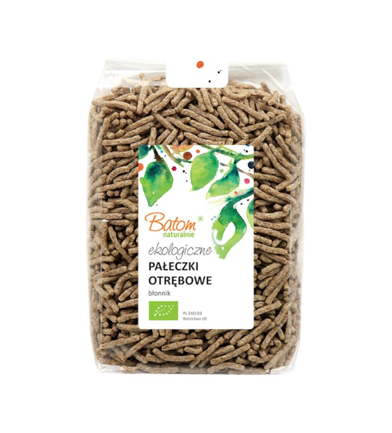 Pałeczki otrębowe błonnik 250g BATOM BIO