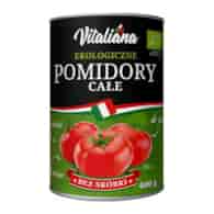 Pomidory całe bez skórki 400g VITALIANA BIO
