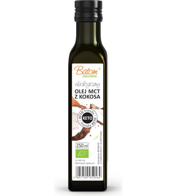 Olej MCT z kokosa 250ml BATOM BIO