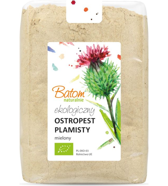 Ostropest plamisty mielony 1kg BATOM BIO - suplement diety