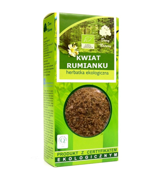 Herbatka Rumianek kwiat 50g DARY NATURY BIO