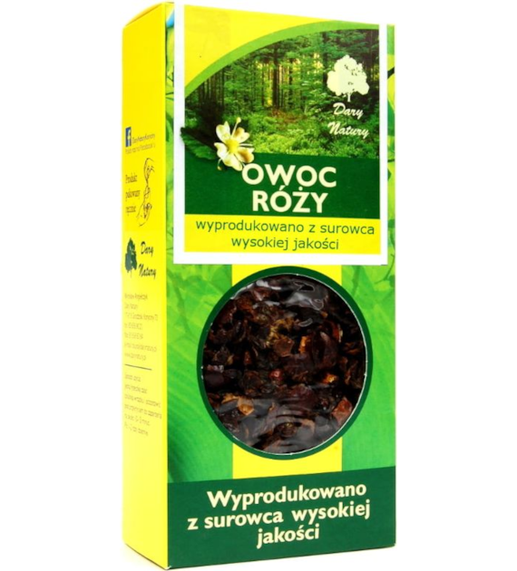 Herbatka Owoc róży 50g DARY NATURY