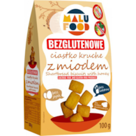 Ciastka kruche z miodem 100g MALUFOOD