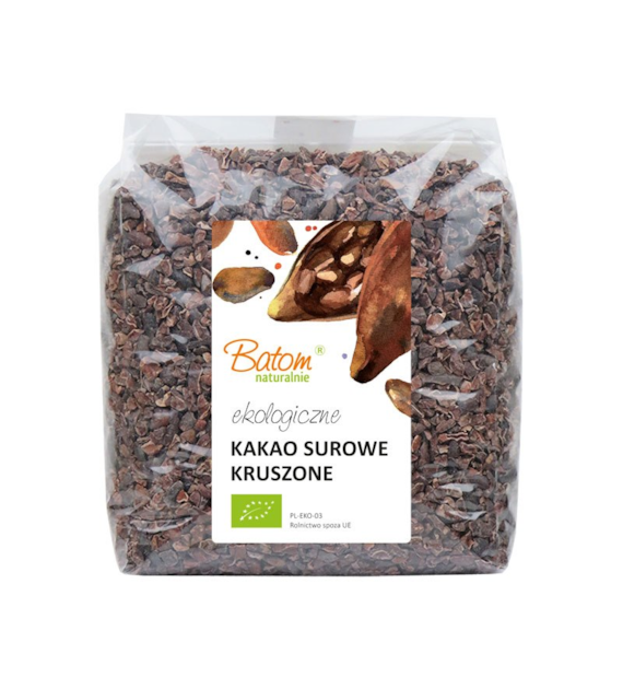 Kakao surowe kruszone 1kg BATOM BIO