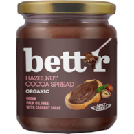 Krem orzechowo kakaowy 250g BETTR BIO