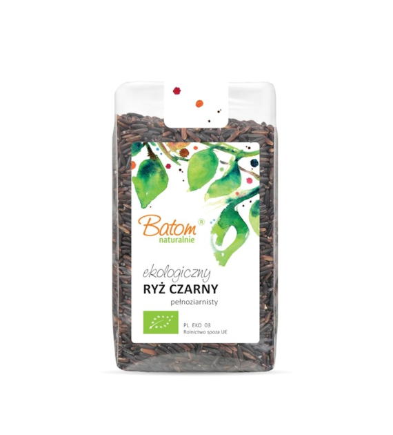 Ryż czarny pełnoziarnisty 500g BATOM BIO