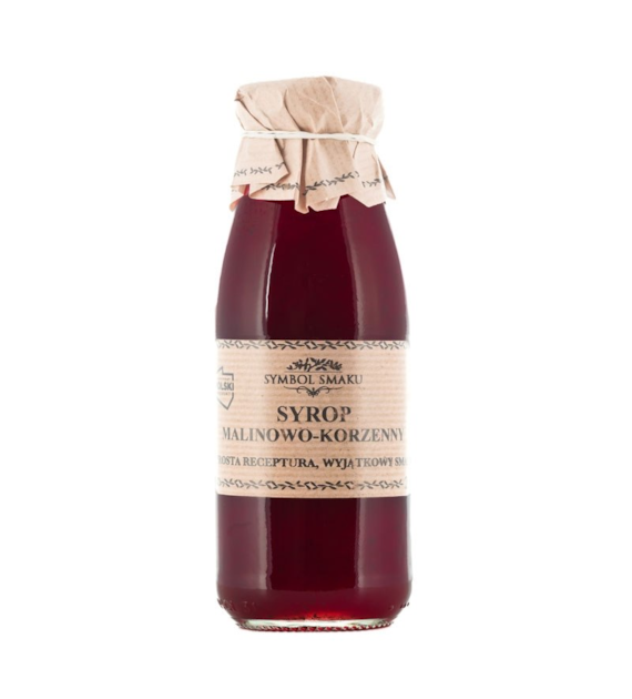 Syrop malinowo korzenny 250ml SYMBOL SMAKU
