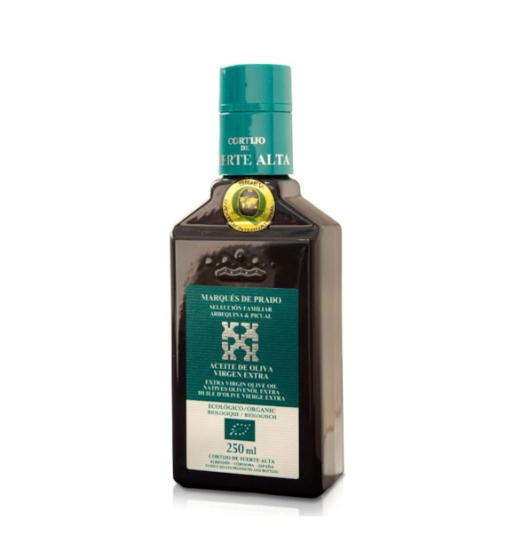 Oliwa z oliwek extra virgin Arbequino & Picual Hiszpania Andaluzja 250ml CORTIJO DE SUERTE ALTA BIO