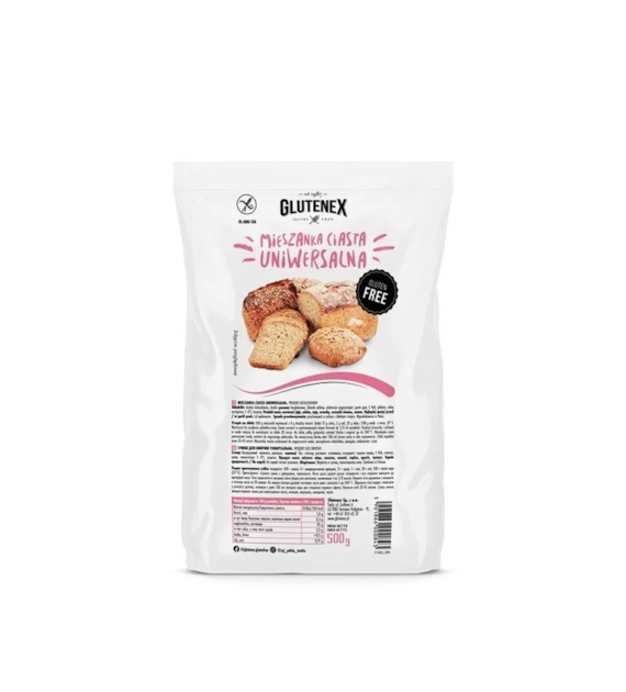 Mieszanka uniwersalna do wypieków bezglutenowa 500g GLUTENEX