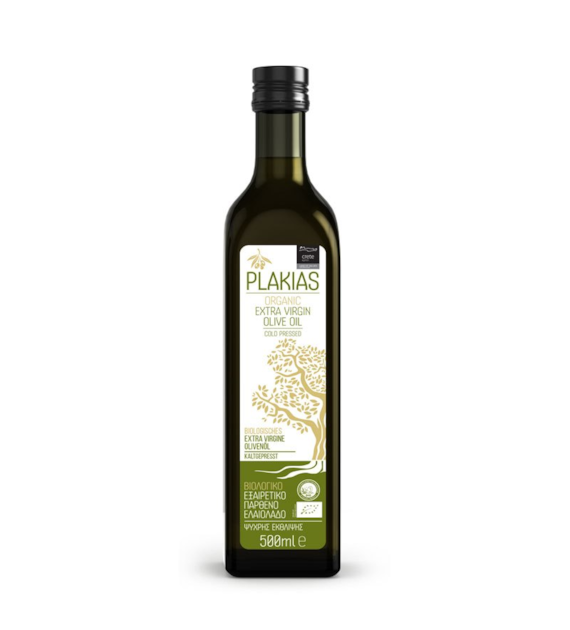 Oliwa z oliwek extra virgin Grecja Kreta 500ml PLAKIAS BIO