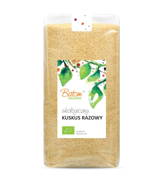 Kasza kuskus razowa 1kg BATOM BIO