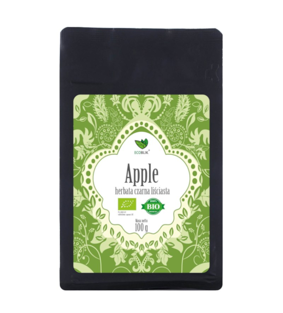 Herbata Apple czarna liściasta 100g ECOBLIK BIO