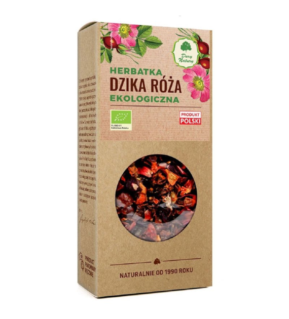 Herbatka Dzika Róża 100g DARY NATURY BIO