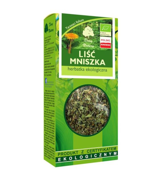Herbatka Mniszek liść 25g DARY NATURY BIO