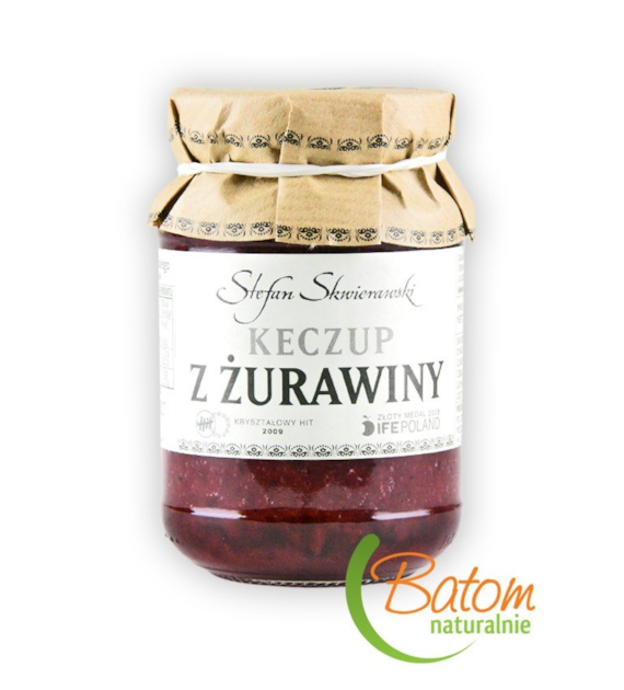 Keczup z żurawiny 200g SKWIERAWSKI