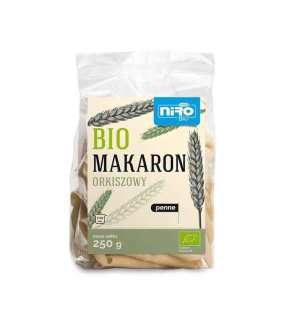 Makaron orkiszowy rurki / penne 250g NIRO BIO
