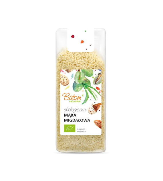 Migdały mielone (mąka migdałowa) 100g BATOM BIO