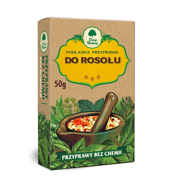 Przyprawa Podlaska do rosołu 50g DARY NATURY