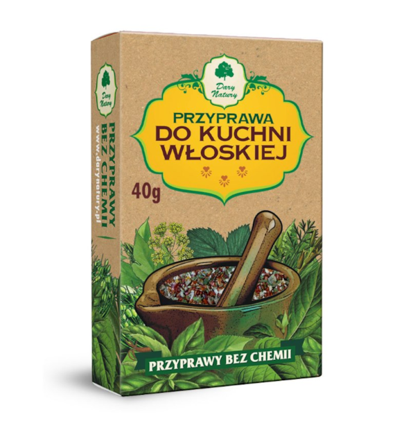 Przyprawa do kuchni włoskiej 40g DARY NATURY