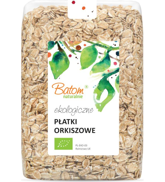 Płatki orkiszowe 500g BATOM BIO