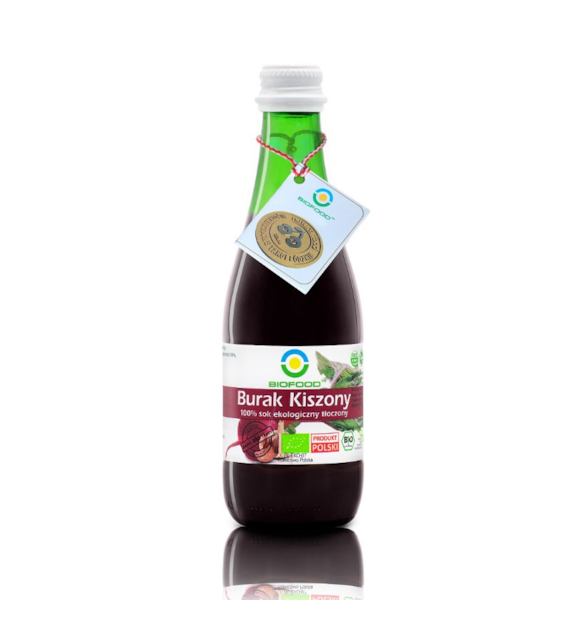 Sok z buraków kiszonych tłoczony NFC 300ml BIOFOOD BIO