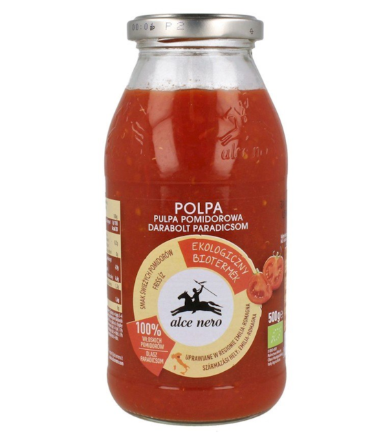 Sos pomidorowy Pulpa 500g ALCE NERO BIO