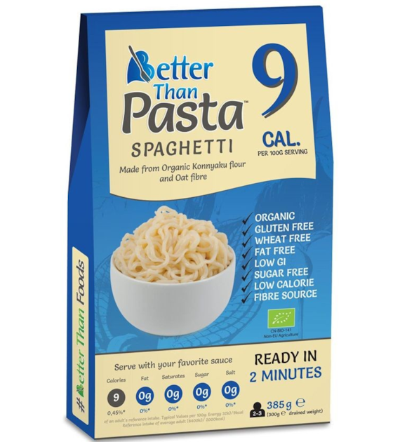 Makaron konjac spaghetti 385g BETTER THAN FOODS BIO