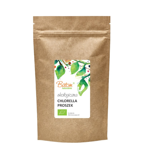 Chlorella proszek 300 g BATOM BIO