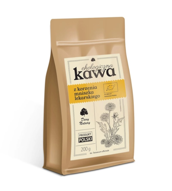 Kawa Mniszek lekarski korzeń 200g Dary Natury BIO