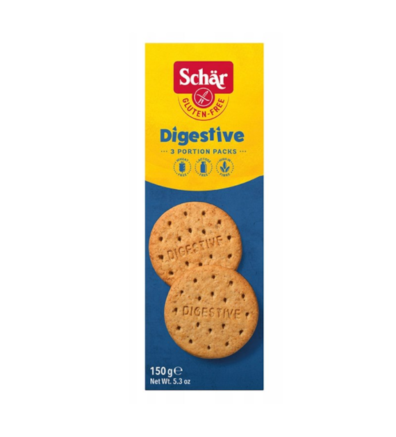 Ciastka kruche pełnoziarniste bezglutenowe 150g SCHÄR