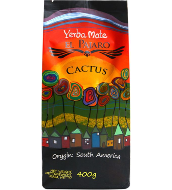 Yerba Mate cactus 400g EL PAJARO - najlepiej spożyć przed: 30.09.2027