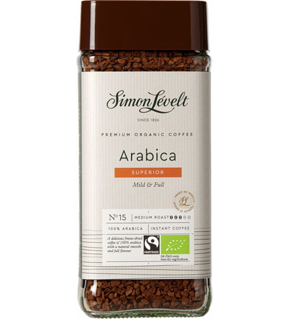 Kawa Arabica rozpuszczalna 100g SIMON LÈVELT BIO