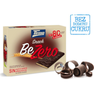Ciastka w gorzkiej czekoladzie bez cukru 105g TIRMA