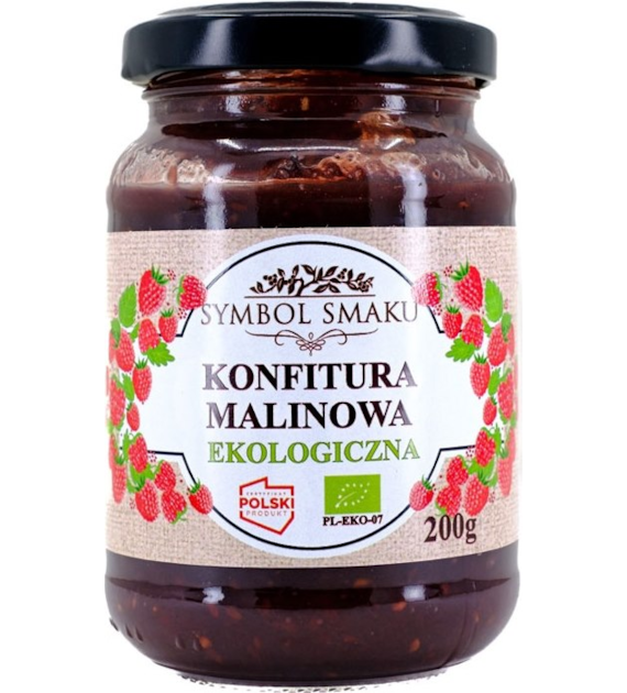 Konfitura z malin 200g SYMBOL SMAKU BIO