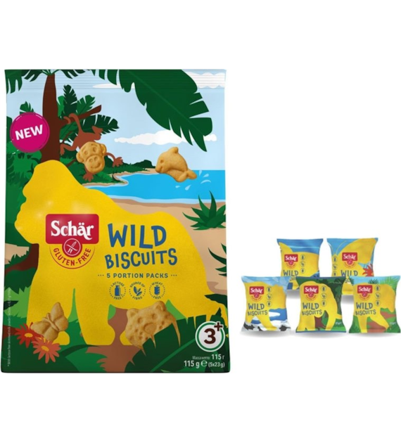 Ciasteczka kruche bezglutenowe 115g SCHÄR